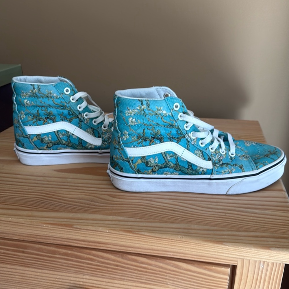 Vans SK8 Hi M8 W9.5 Van Gogh Almond Blossom